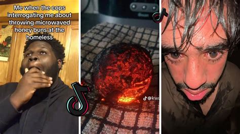 TikTok video from Know Your Meme (knowyourmeme) Microwaving A Honey Bun for 10 Mins and Throwing it Meme Explained Manny. . Throwing hot honey buns at homeless